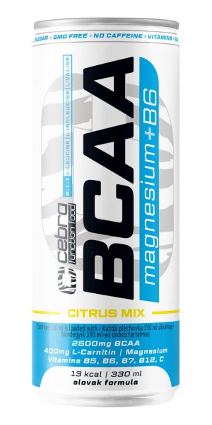 CEBRA BCAA Magnesium - Citrus mix 330ml